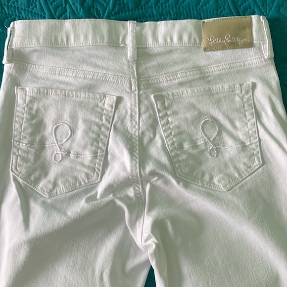 Lilly Pulitzer white jeans - Picture 4 of 4